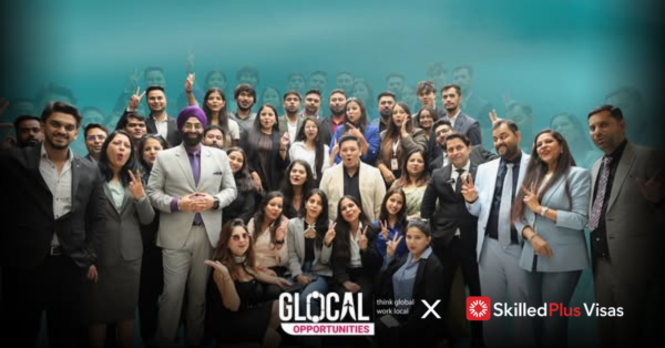 Glocal Opportunities and SkilledPlus Visas team group portrait